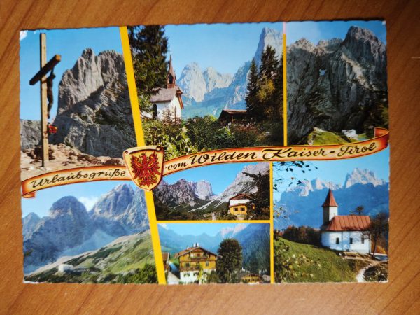 Postcard Wilden Kaiser Tirol