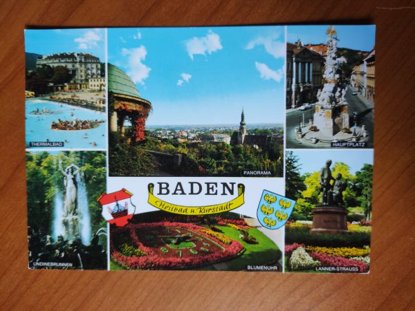 Postcard Baden bei Wien