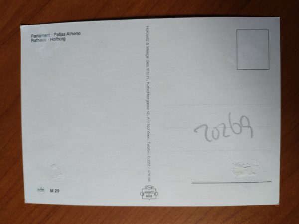 Postcard Wien Parlament - Image 2