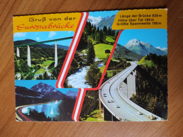 Postcard Europabrucke