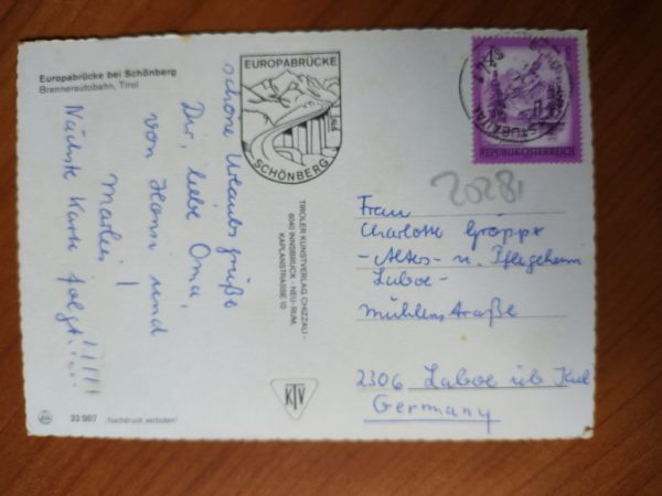 Postcard Europabrucke - Image 2
