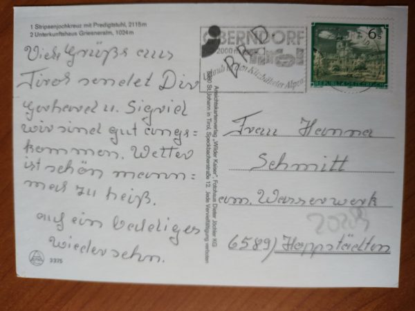 Postcard Griesneralm - Image 2