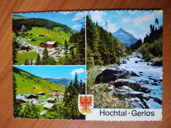 Postcard Hochtal Gerlos