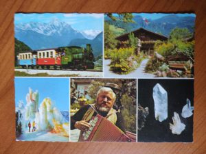 Postcard Train Rammsberg