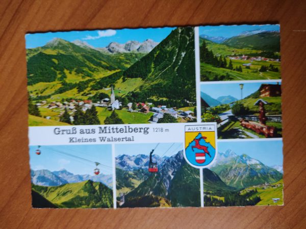Postcard Mittelberg