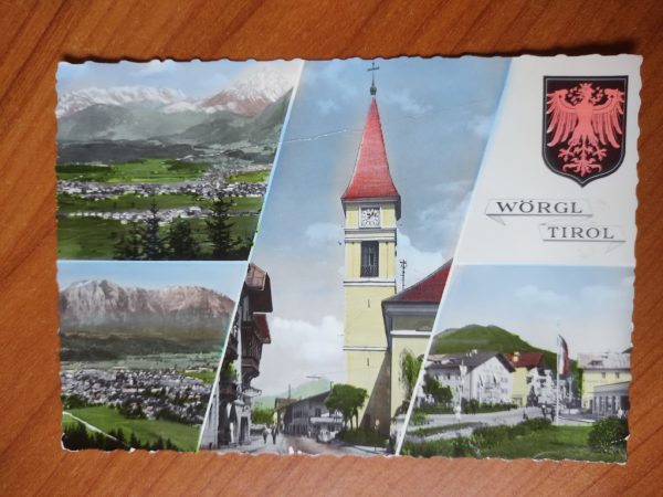Postcard Worgl