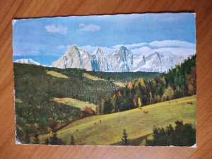 Postcard Dachsteinsudwande