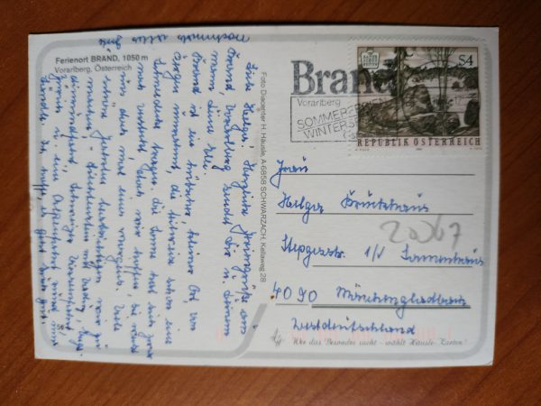 Postcard Brand Lundersee Schesaplana - Image 2