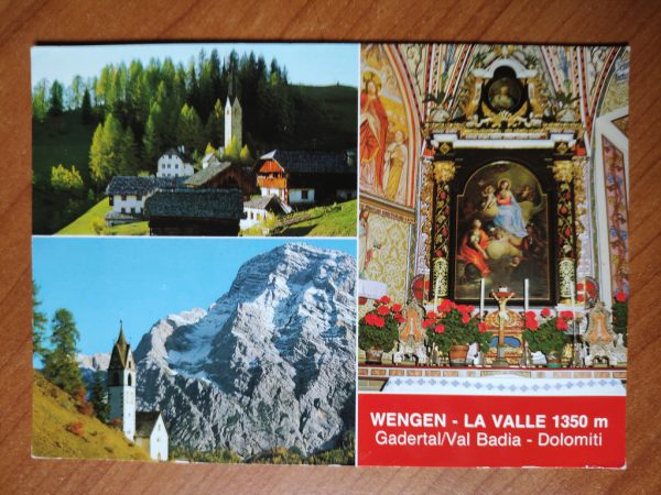 Postcard La Valle Wengen