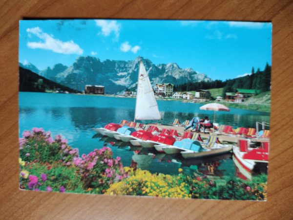 Postcard Lago di Misurina