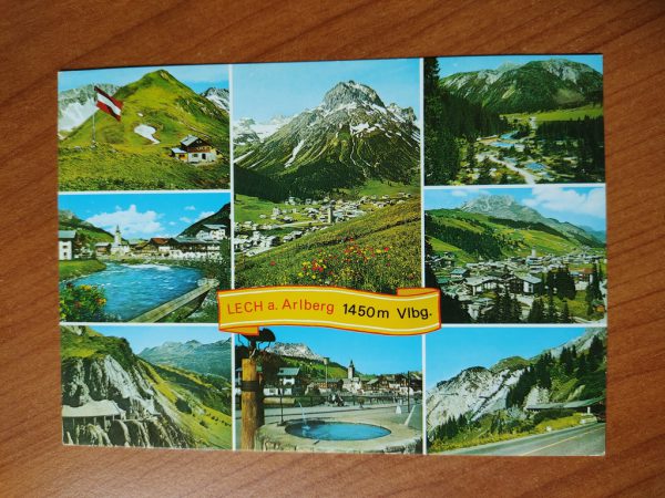 Postcard Lech Arlberg