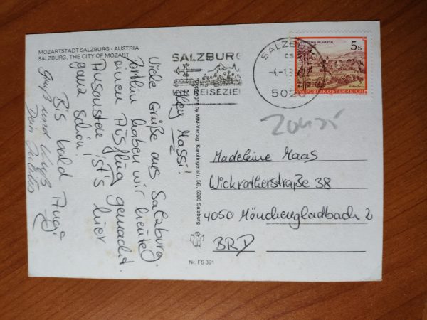 Postcard Mozart Salzburg - Image 2