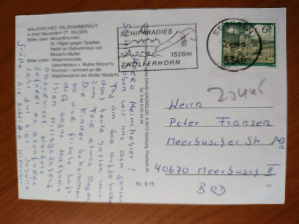 Postcard Sankt Gilgen - Image 2