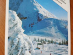 Postcard Salzkammergut Tennegau