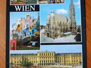 Postcard Wien 5 pictures