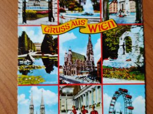 Postcard Wien 9 pictures
