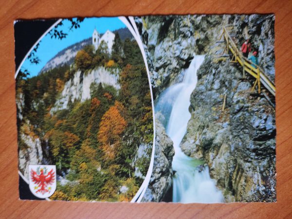 Postcard Church Stans Tirol