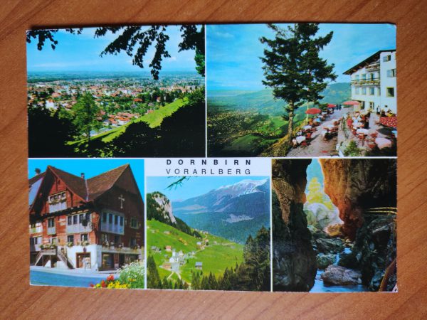 Postcard Dornbirn Vorarlberg