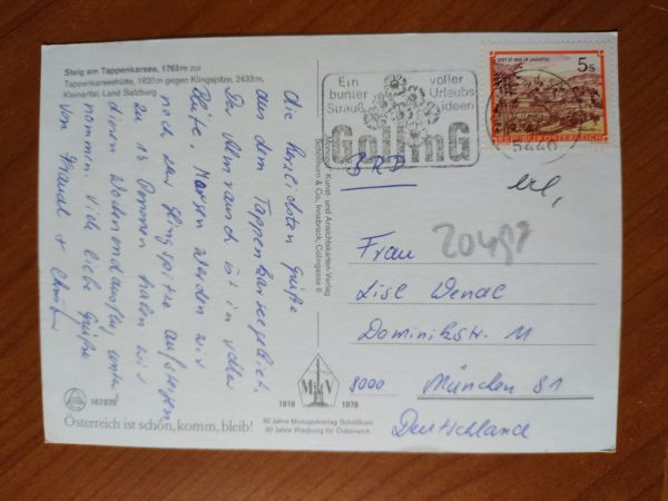 Postcard Tappenkarnsee - Image 2