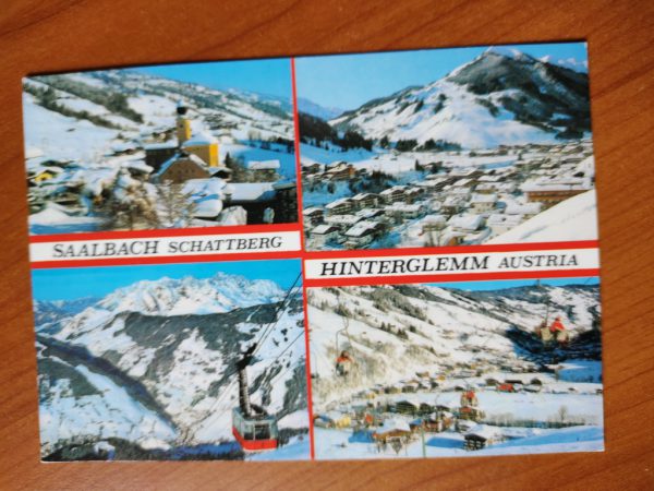 Postcard Saalbach Hinterglemm
