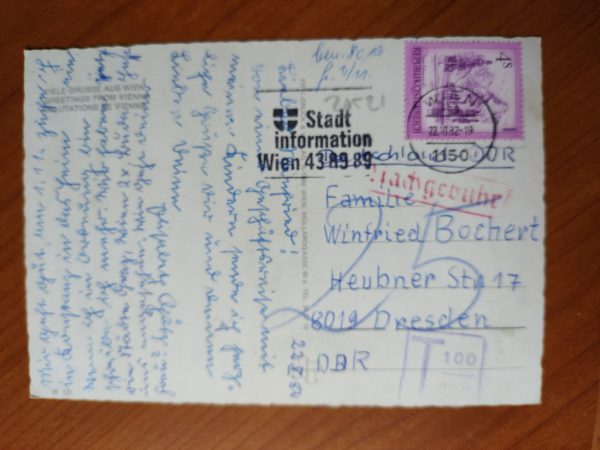 Postcard Grusse aus Wien 5 pictures - Image 2