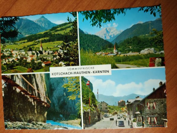 Postcard Potschach  Mauthen