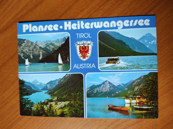 Postcard Plansee Tirol