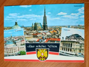 Postcard Wien 5 pictures