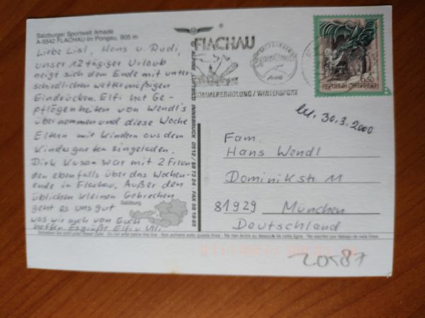 Postcard Flachau - Image 2