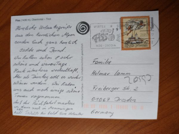 Postcard Fiss Tirol - Image 2