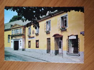 Postcard Wien Grinzing