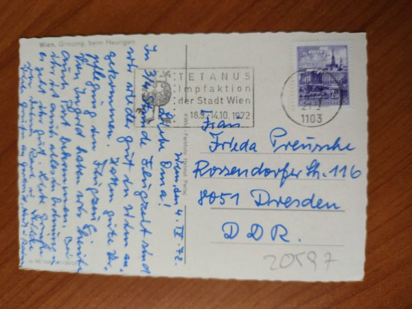 Postcard Wien Grinzing - Image 2