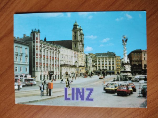 Postcard Linz Donau