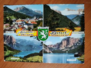 Postcard Salzkammergut