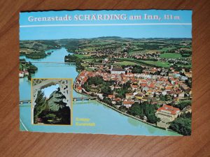 Postcard Scharding am Inn