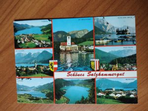 Postcard Salzkammergut