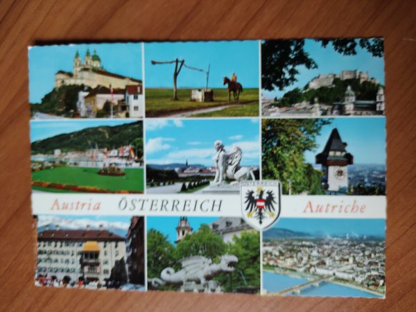 Postcard Austria 9 pictures