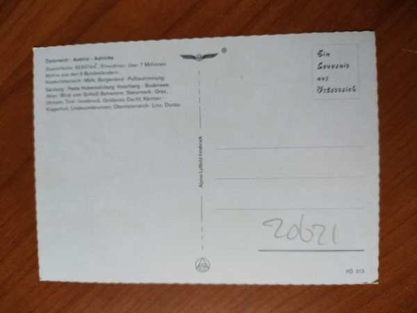 Postcard Austria 9 pictures - Image 2