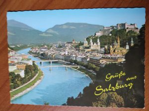 Postcard Gruss e aus Salzburg