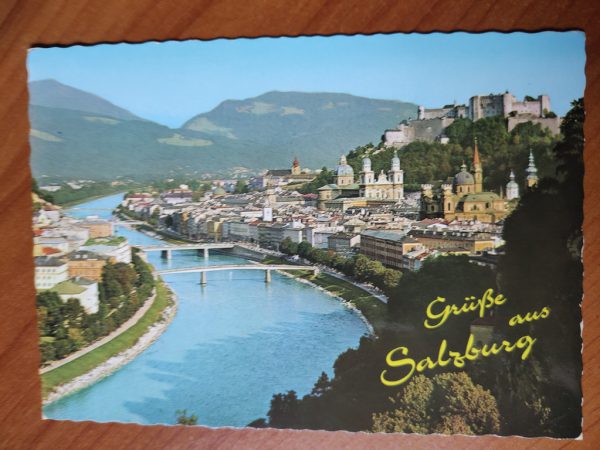 Postcard Gruss e aus Salzburg