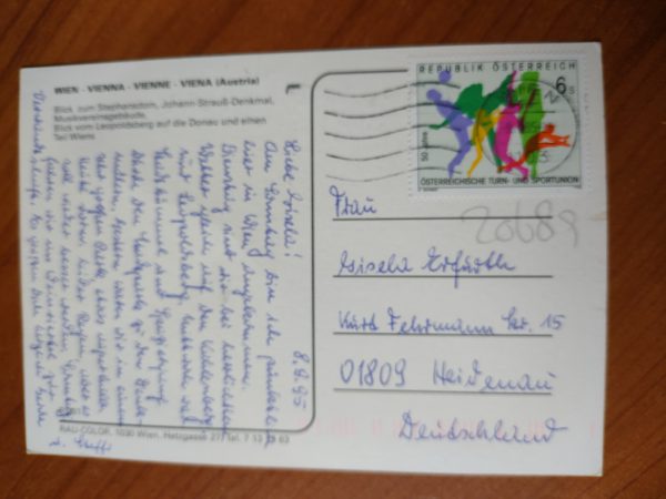Postcard Wien 4 pictures - Image 2