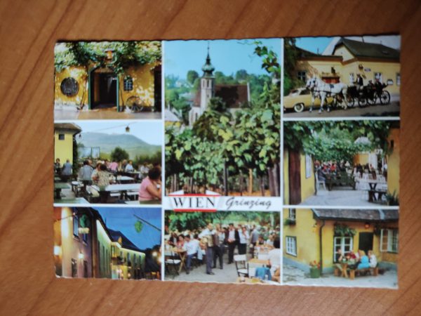 Postcard Wien 8 pictures