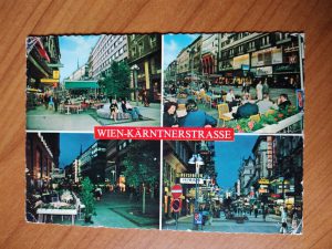 Postcard Wien Karntnerstraase