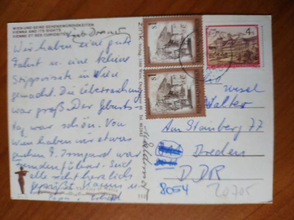 Postcard Wien 6 pctures - Image 2