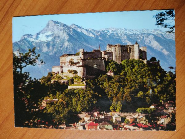 Postcard Salzburg Festung