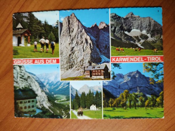Postcard Karwendel Tirol
