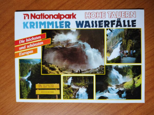 Postcard Krimmler Wasserfalle