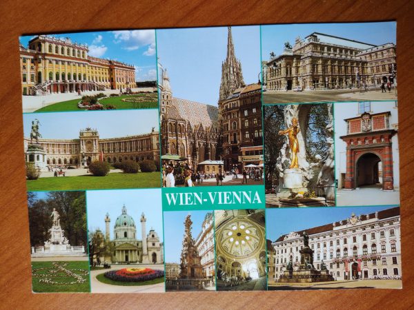 Postcard Wien Various Pictures