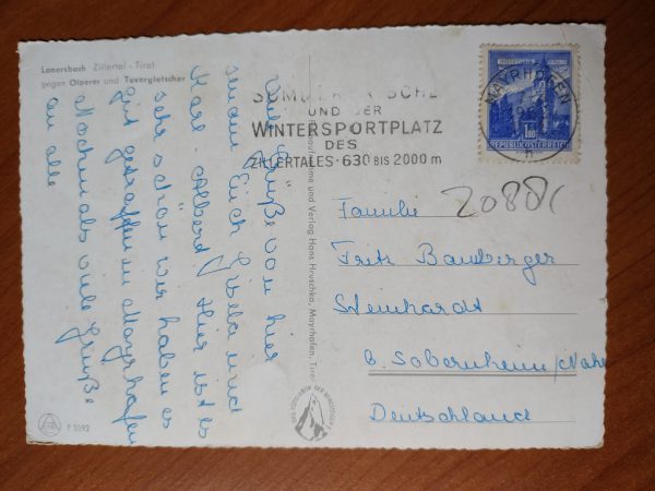 Postcard Lanersbach - Image 2