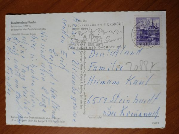 Postcard Dachstein Seilbahn - Image 2